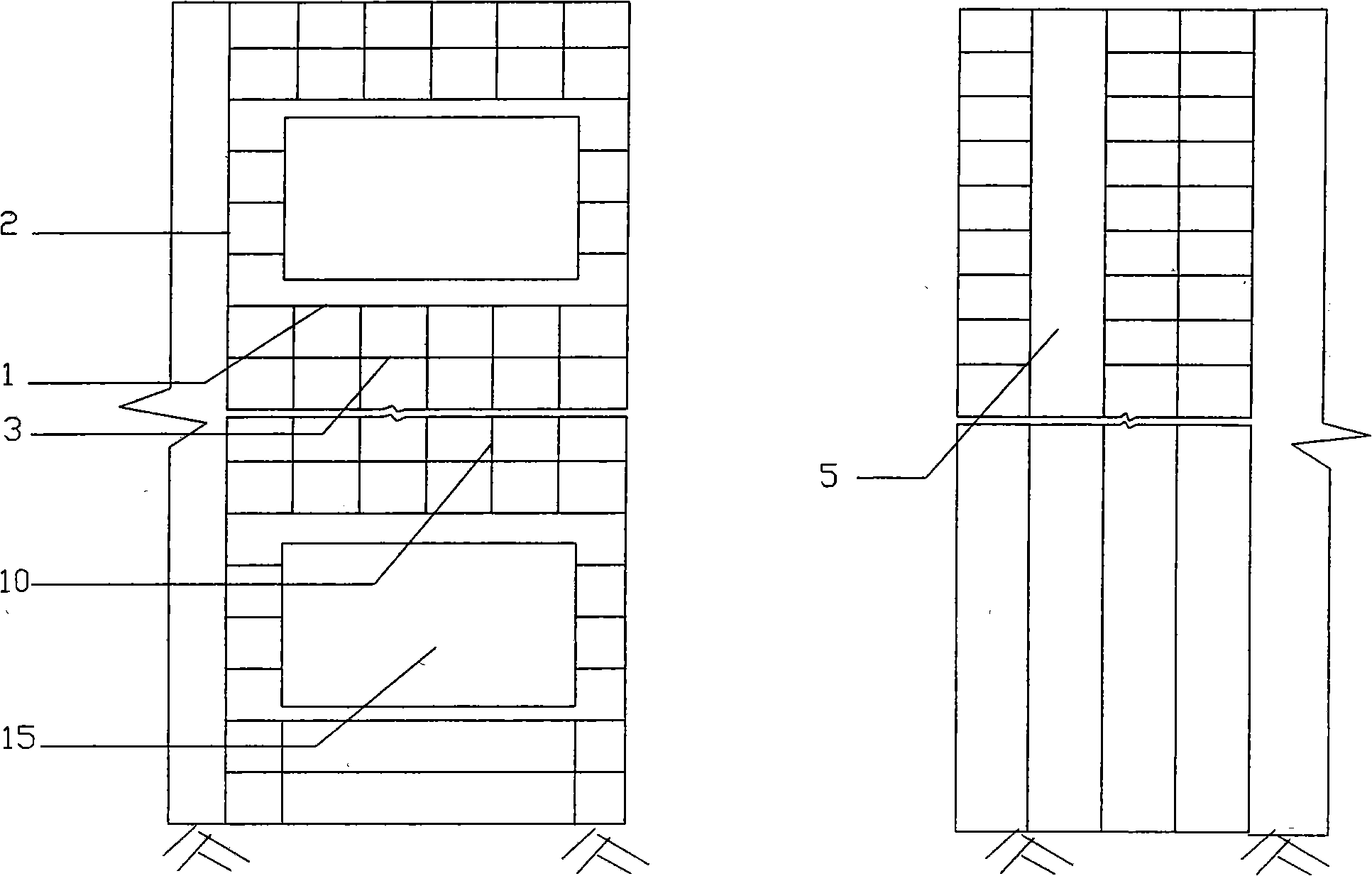 Ecological energy-saving method for building