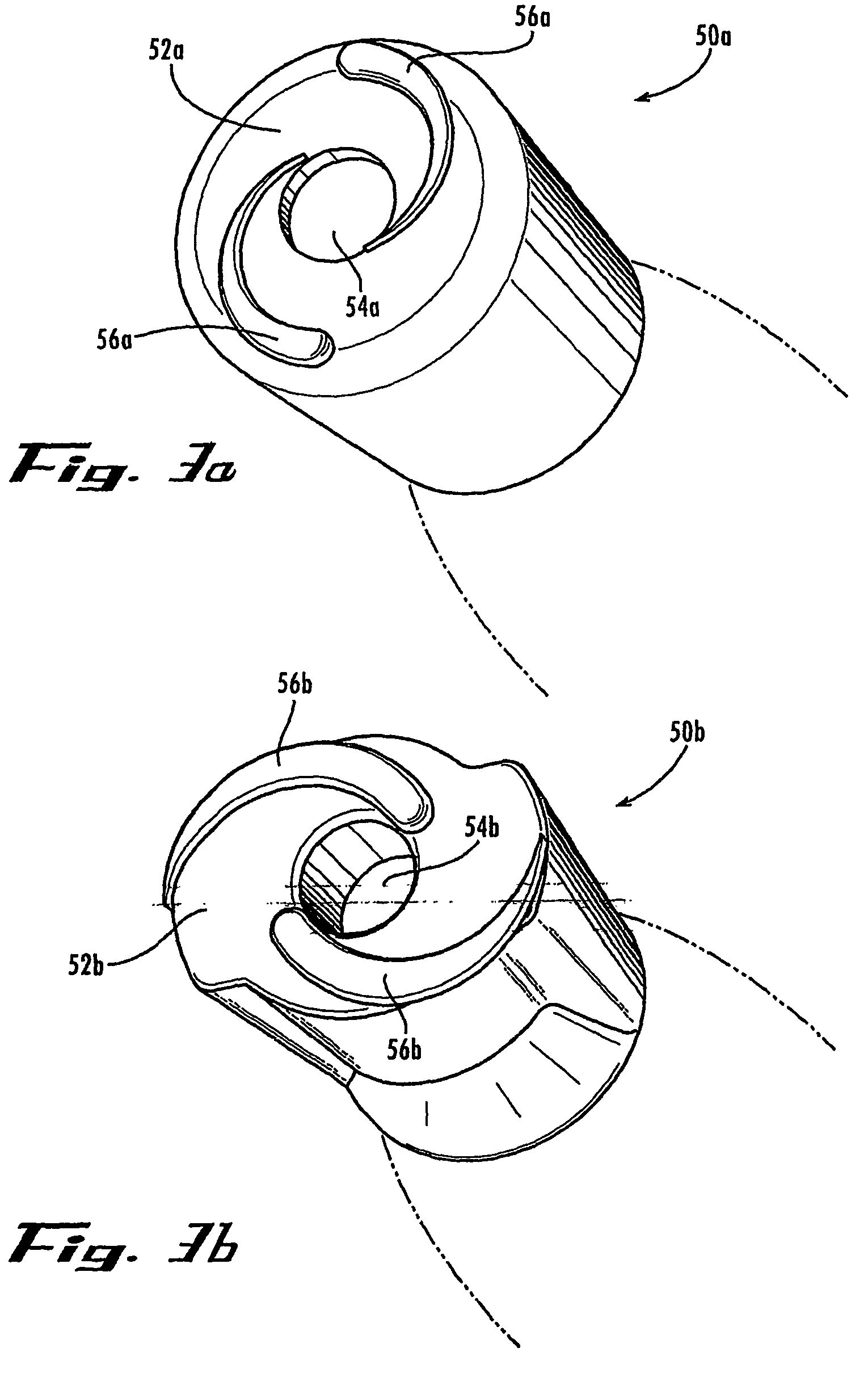 Lancing device end cap with pressure-actuated surface features