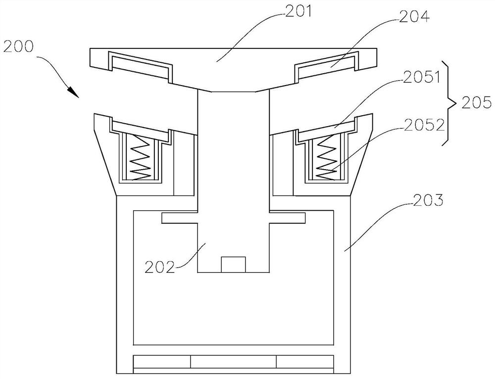 Button, keyboard and keyboard control method