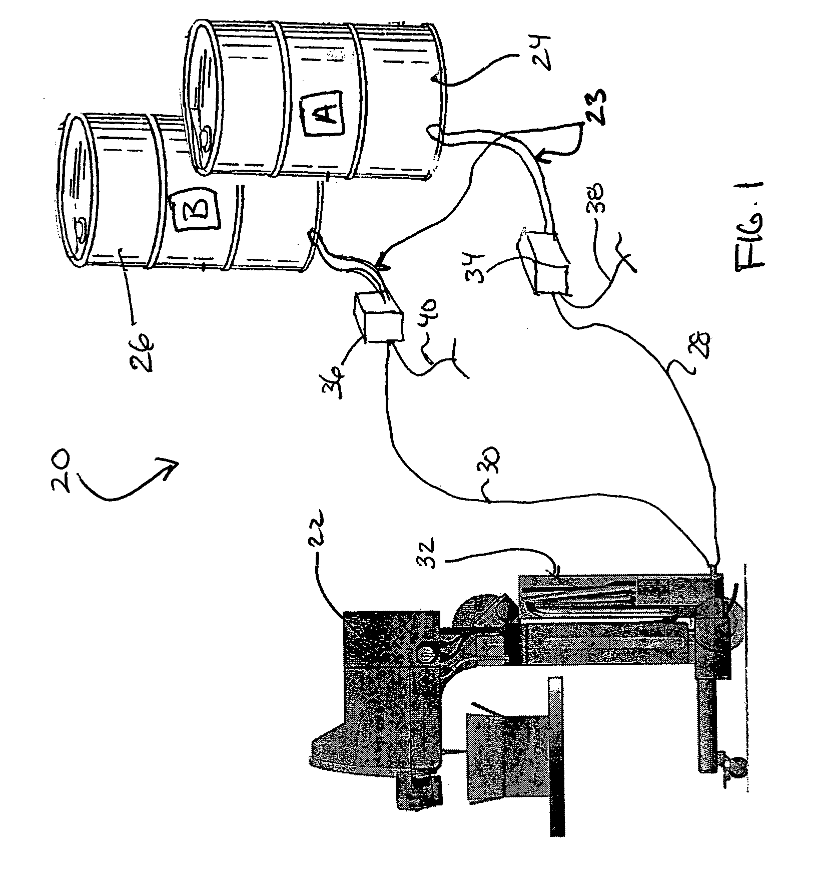 Dispensing system and method of manufacturing and using same with a dispenser tip management