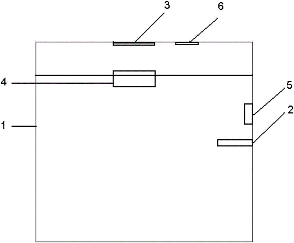 Simple device for measuring collecting capacity of bees indoors and measuring method of simple device