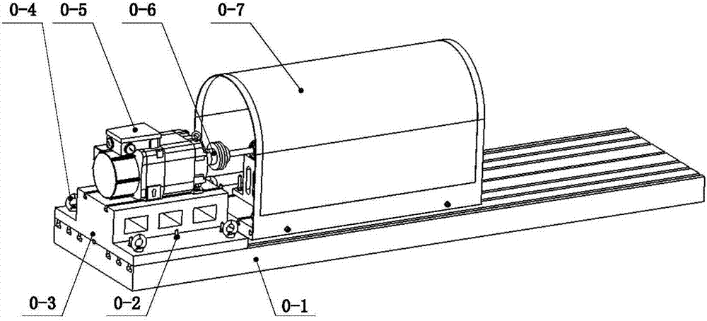 Modularization multifunctional rotor experiment table