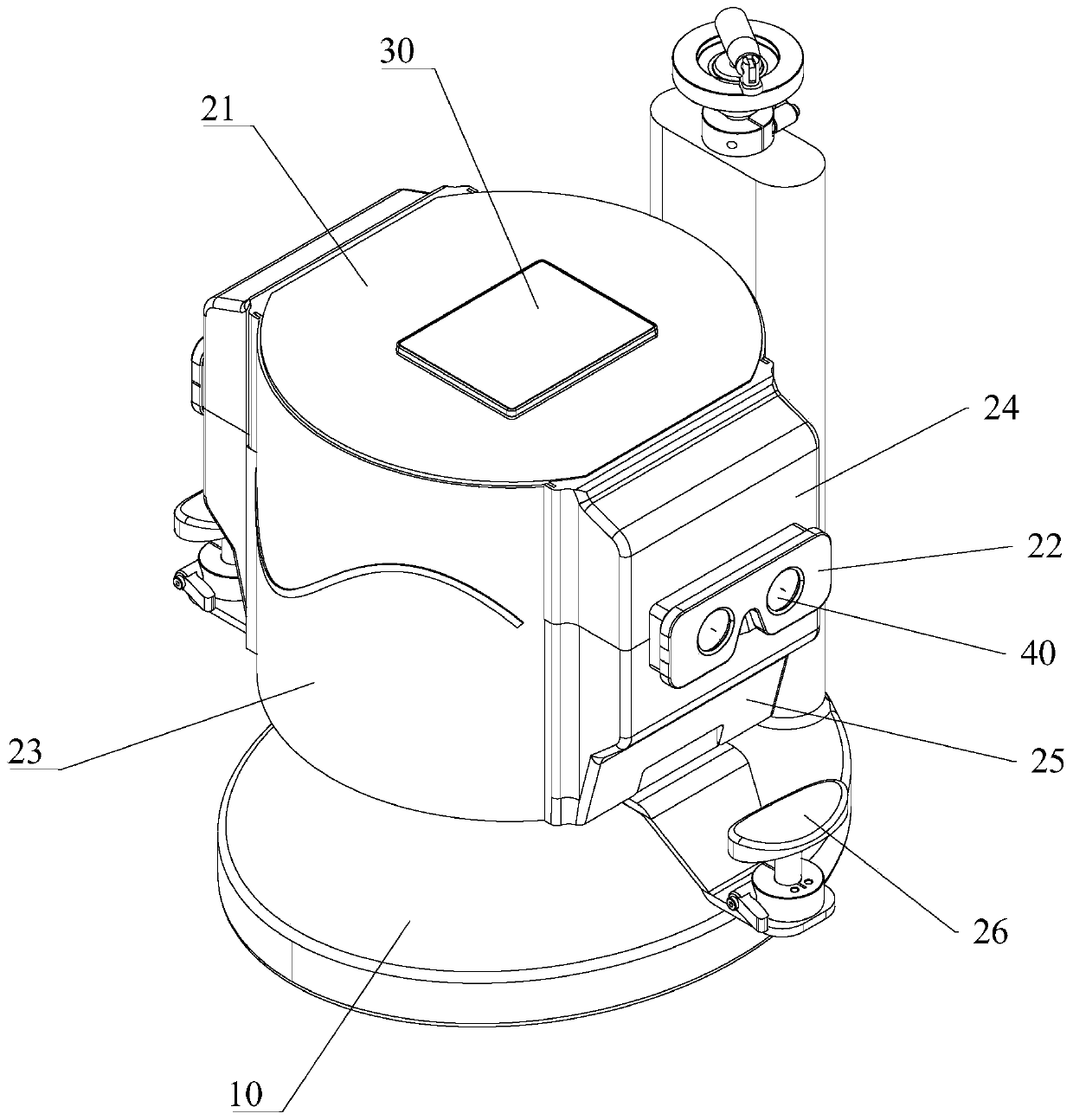 Vision recovery training instrument and working method thereof