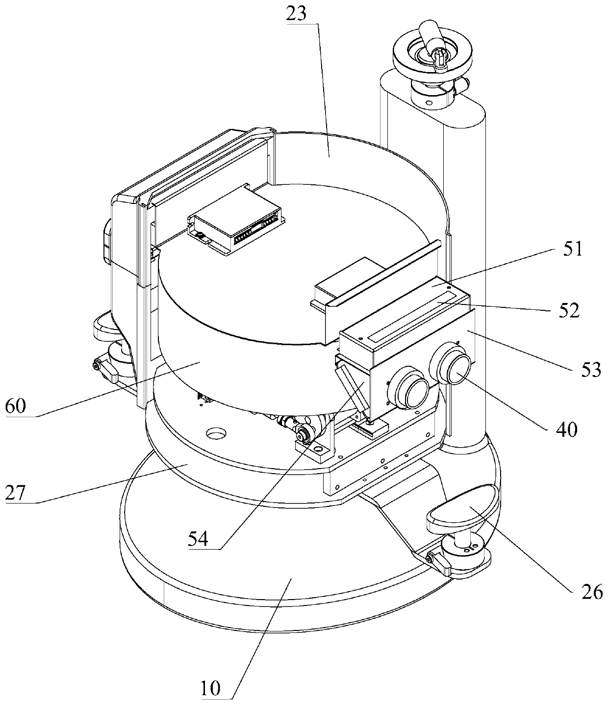 Vision recovery training instrument and working method thereof