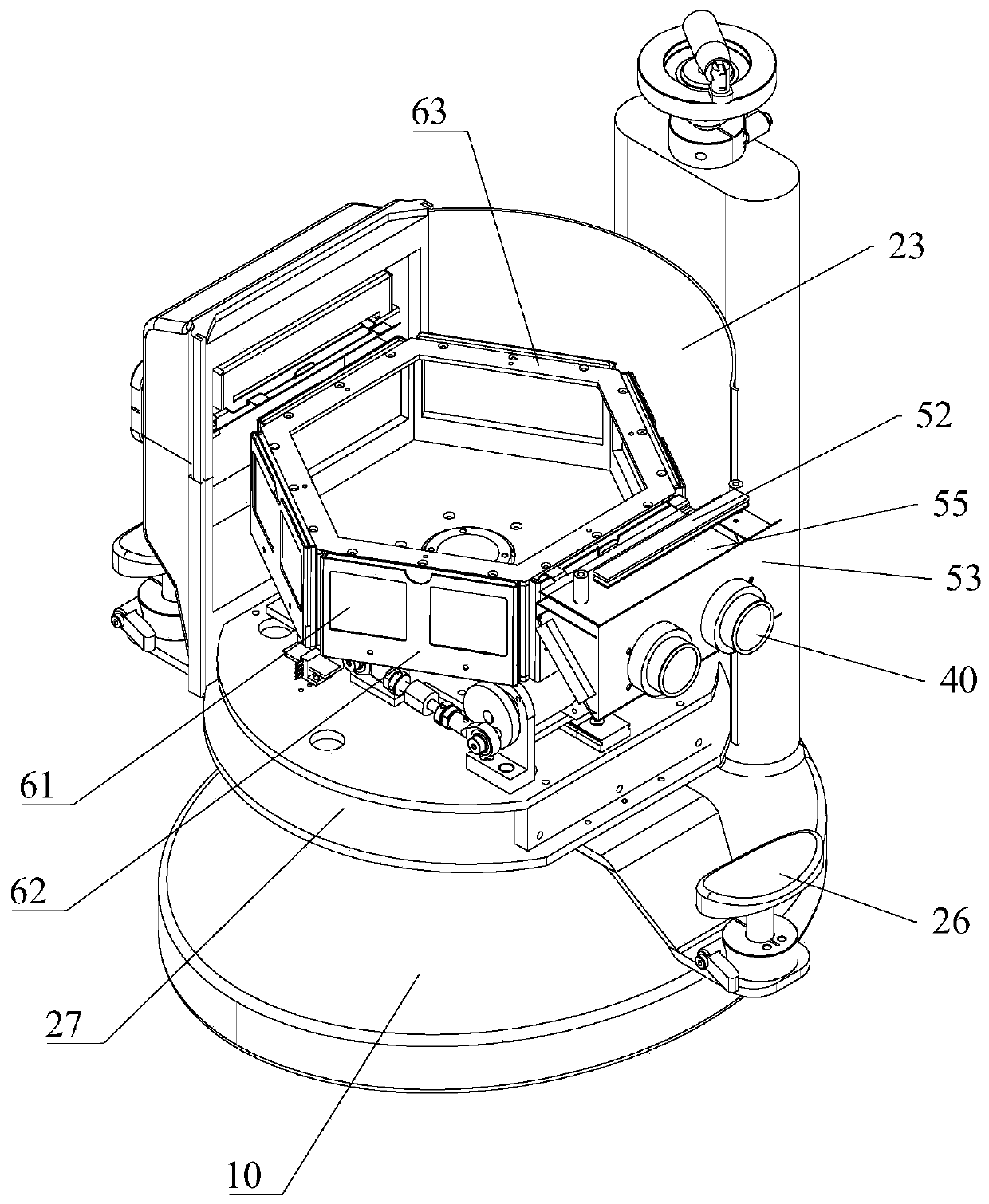 Vision recovery training instrument and working method thereof