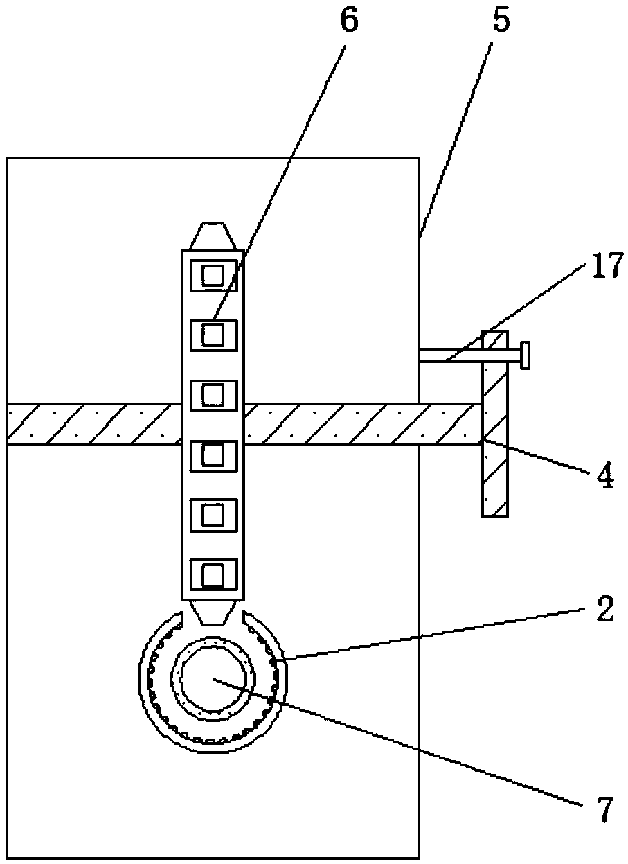 Fuel gas pipeline butt-joint mounting structure