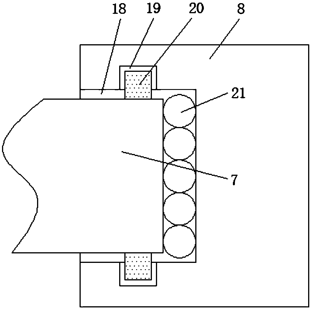 Fuel gas pipeline butt-joint mounting structure