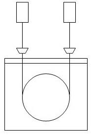 Apparatus for testing ageing resistance and water tree resistance performances of medium voltage cable