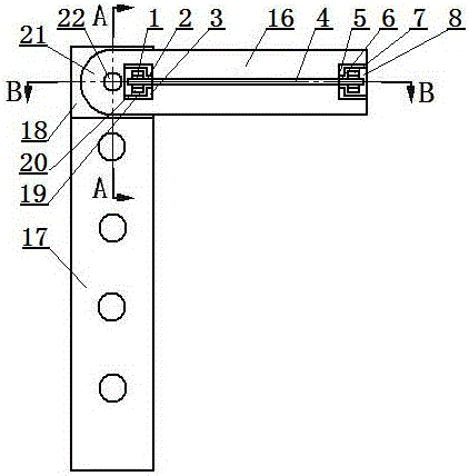 Electric bass pickup provided with finger rest with strings