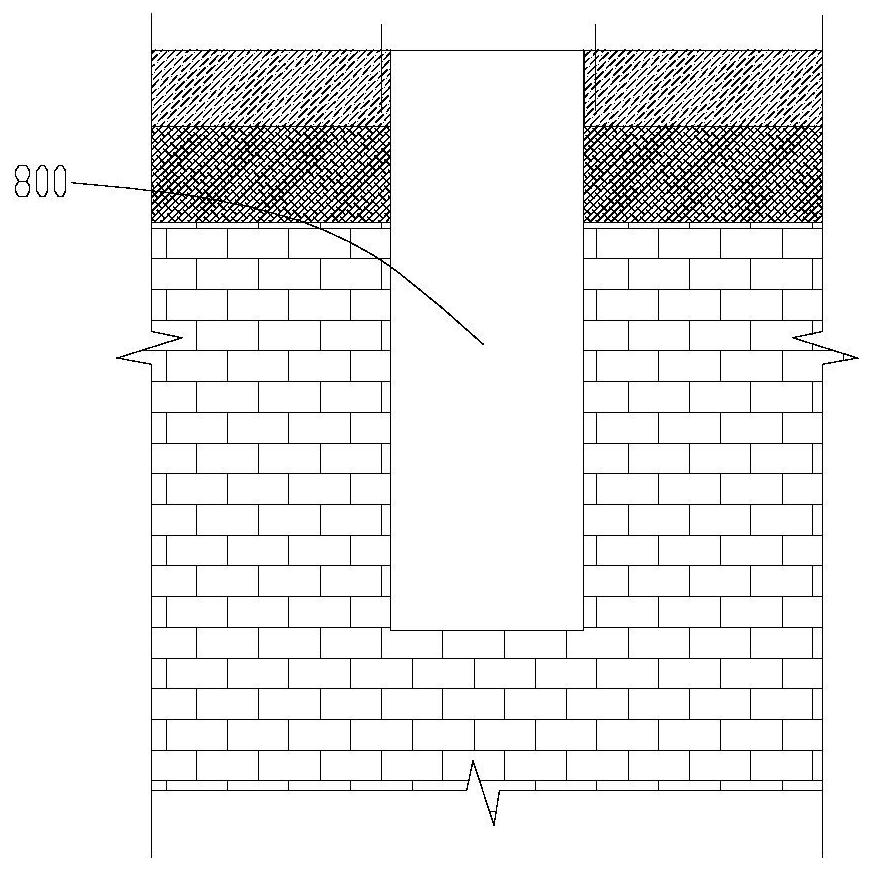 Bridge support structure and bridge pile foundation construction technology for increasing pile foundation flexibility