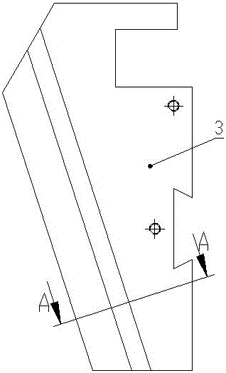 Tensile clamp for self-lubricating wedge jaw testing machine