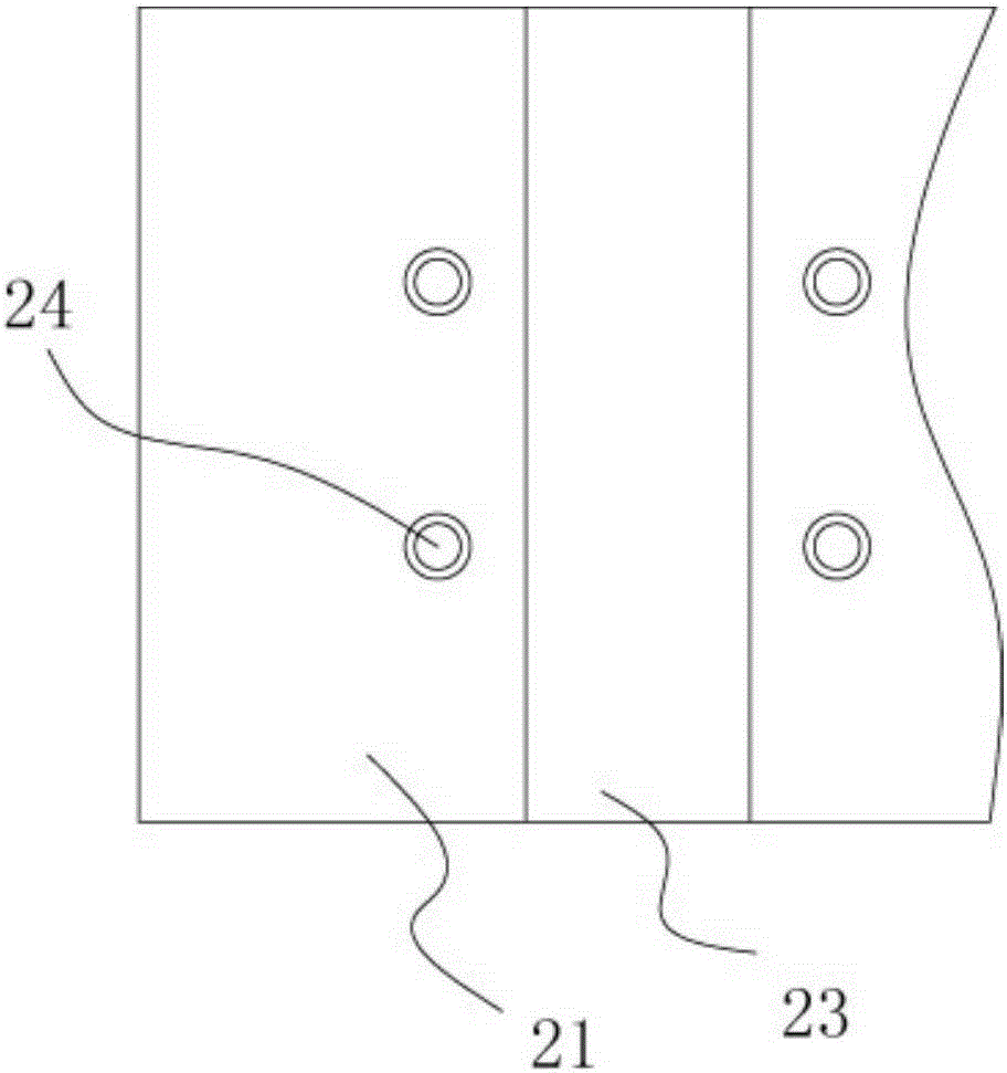 Conveying mechanism for cement materials