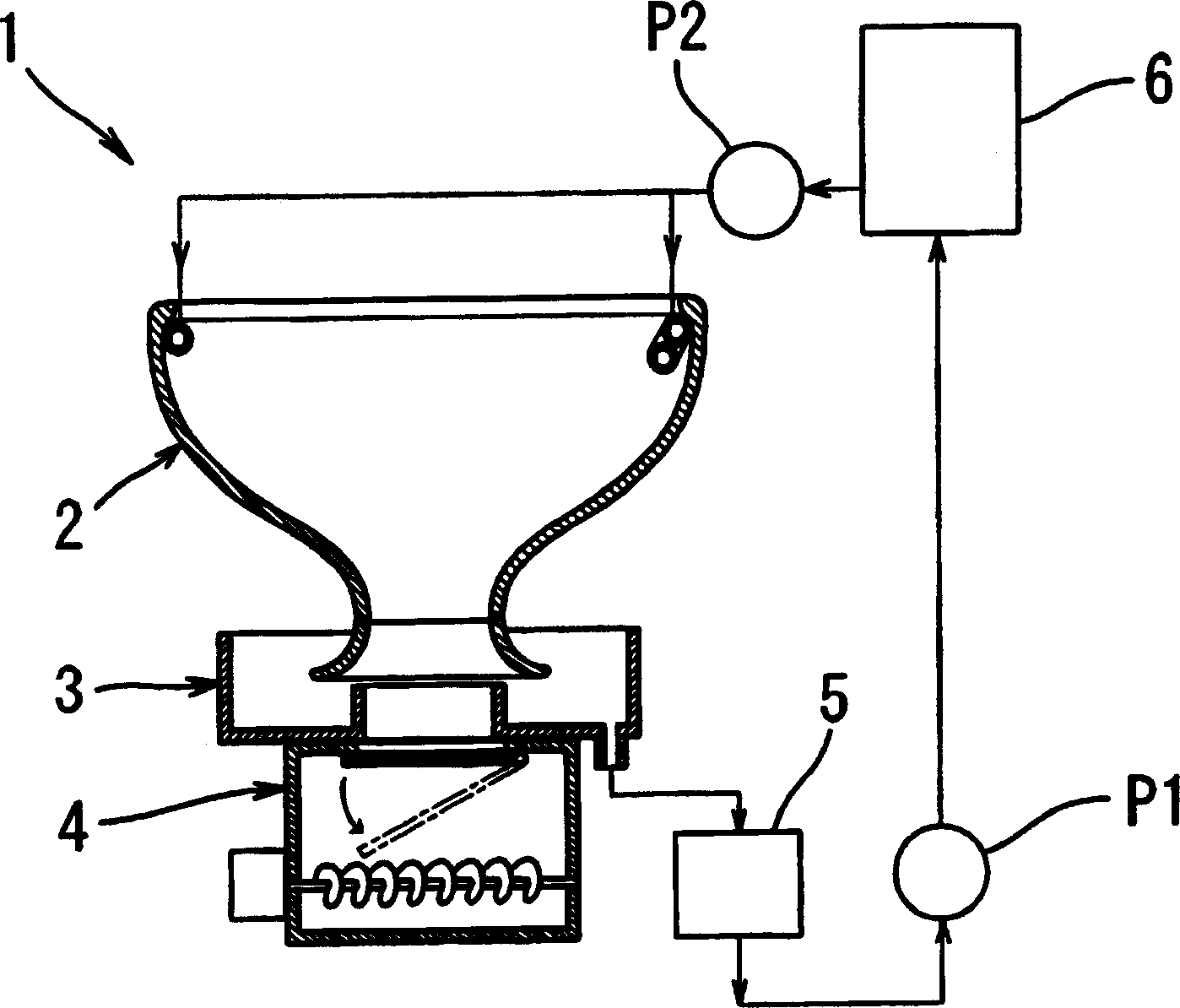 Separable toilet