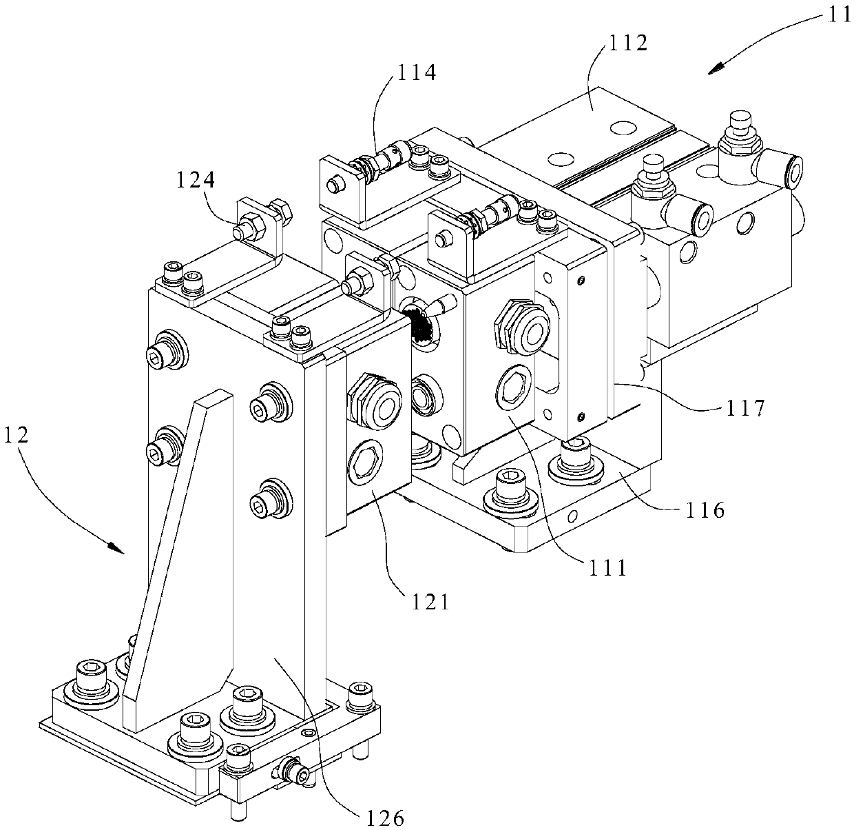 Electrical connection device and rotary position-changing machine having the same