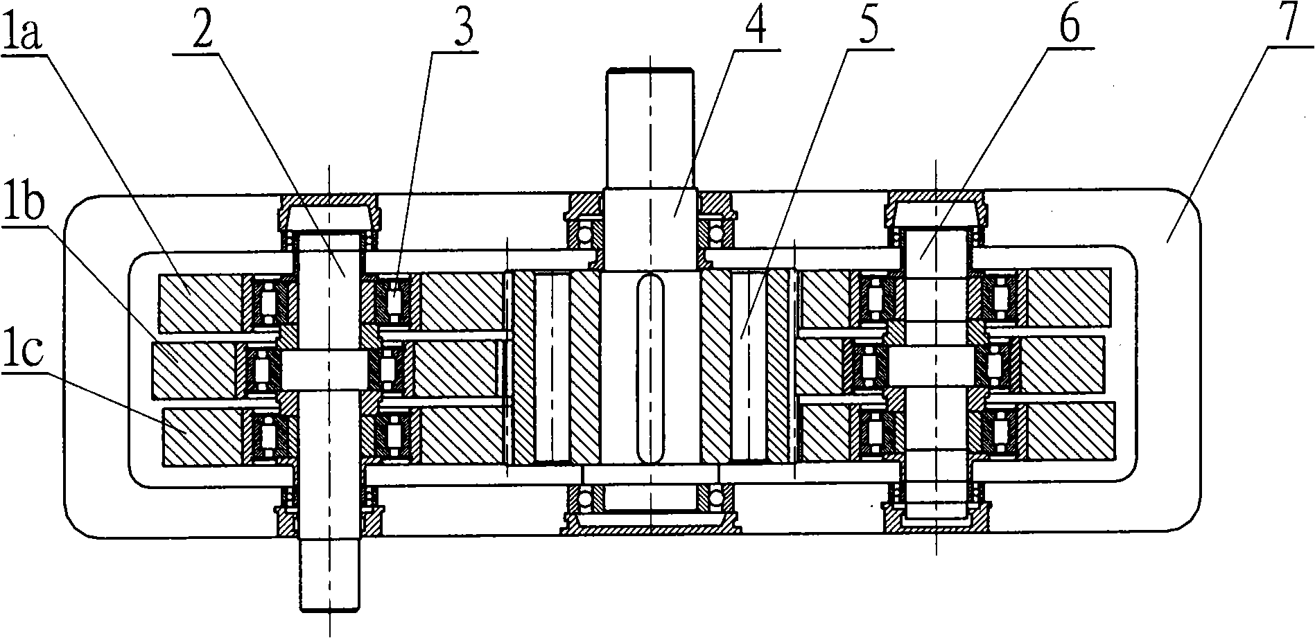 Method for eliminating three-ring speed reducer gear engagement impact