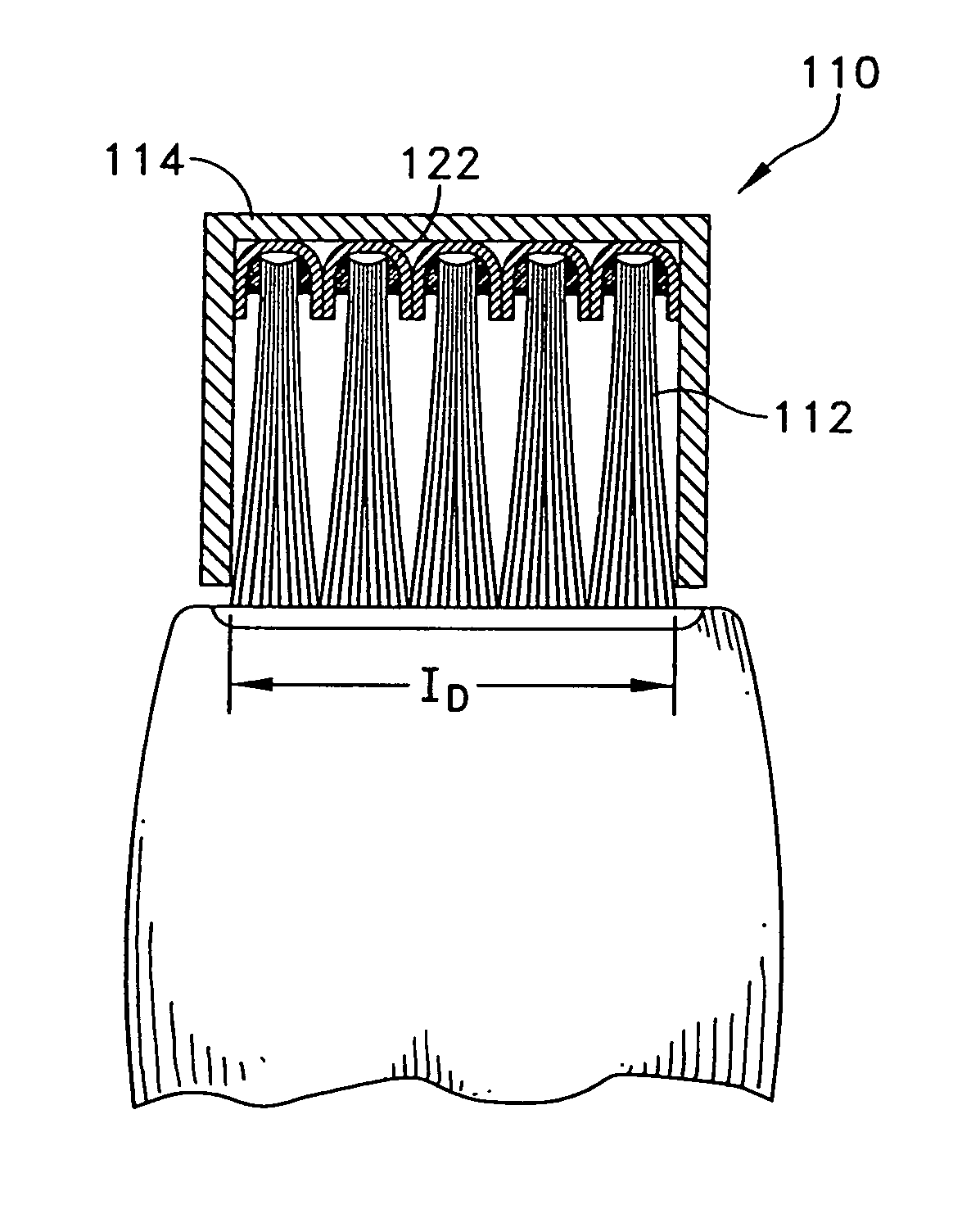 Compliant brush shroud assembly for gas turbine engine compressors