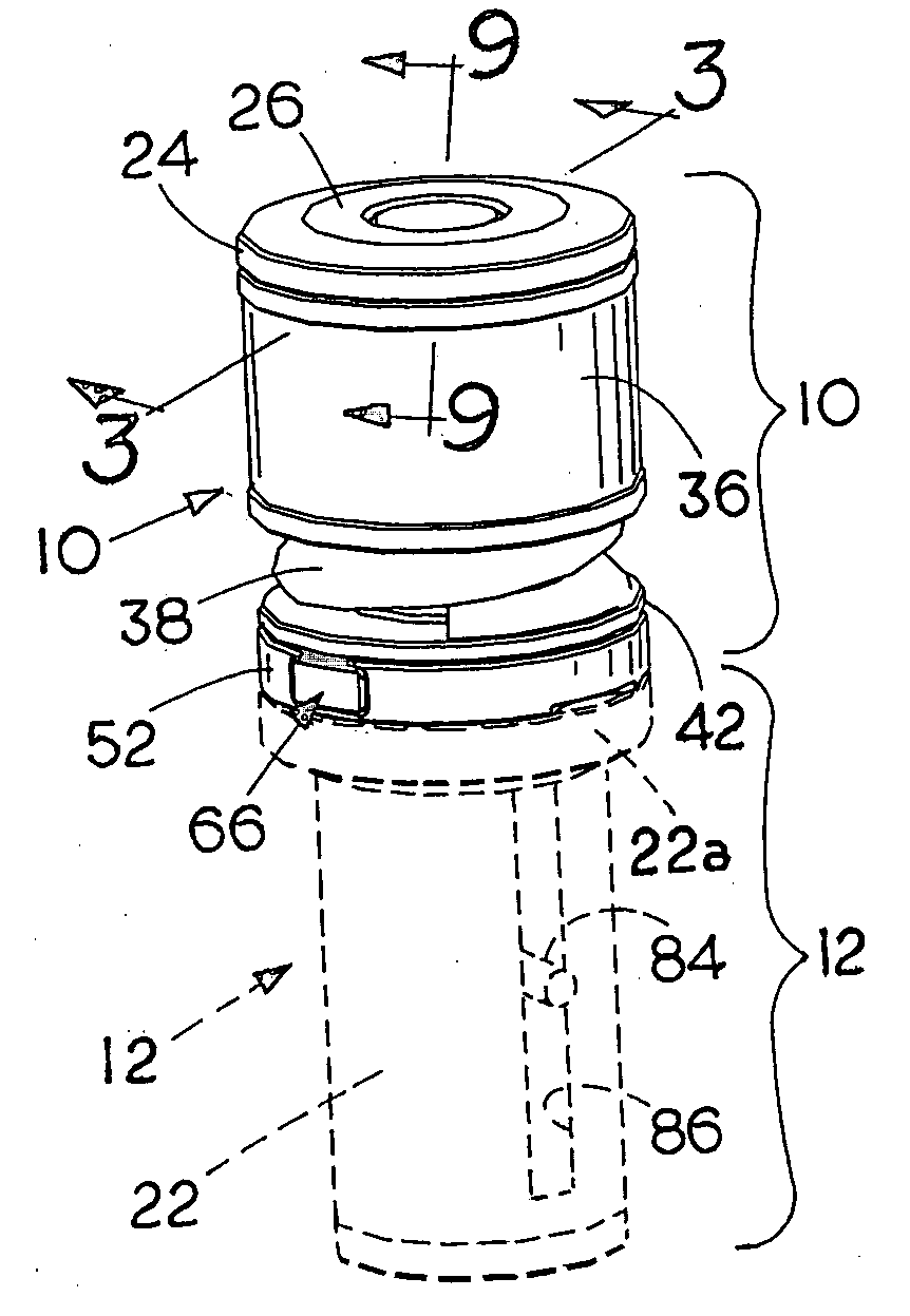 Punch with self-contained punch recess adjustment indexing