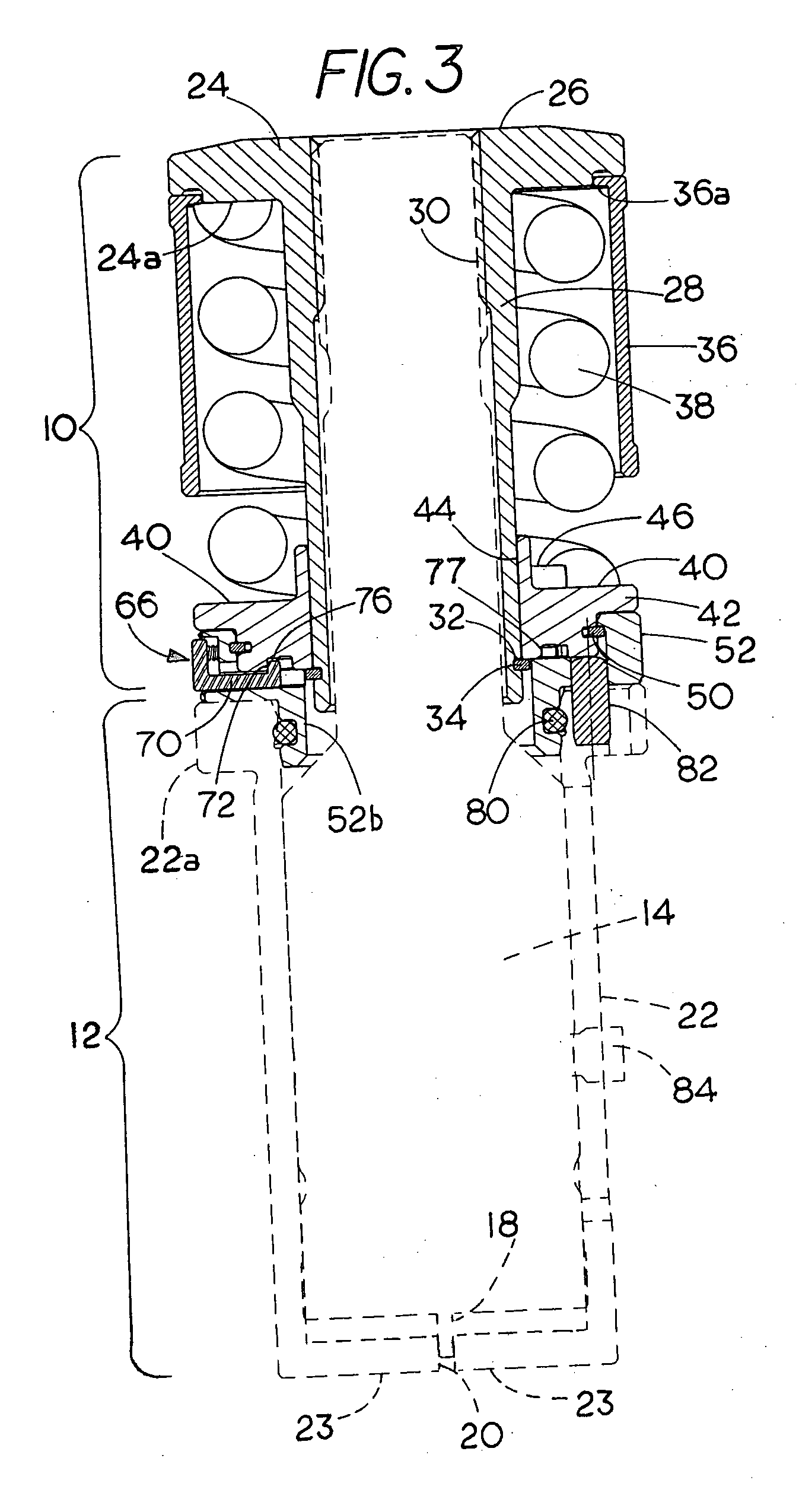 Punch with self-contained punch recess adjustment indexing