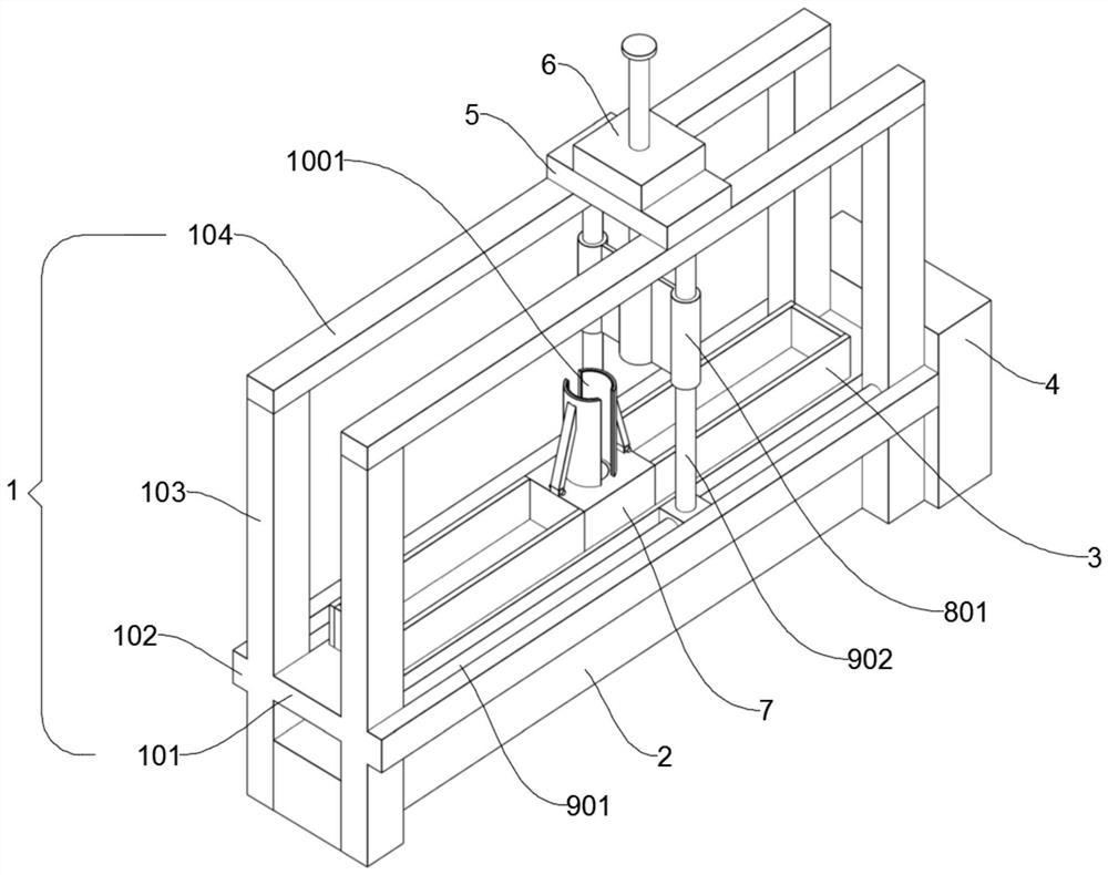 Navel orange brandy raw material processing integrated device