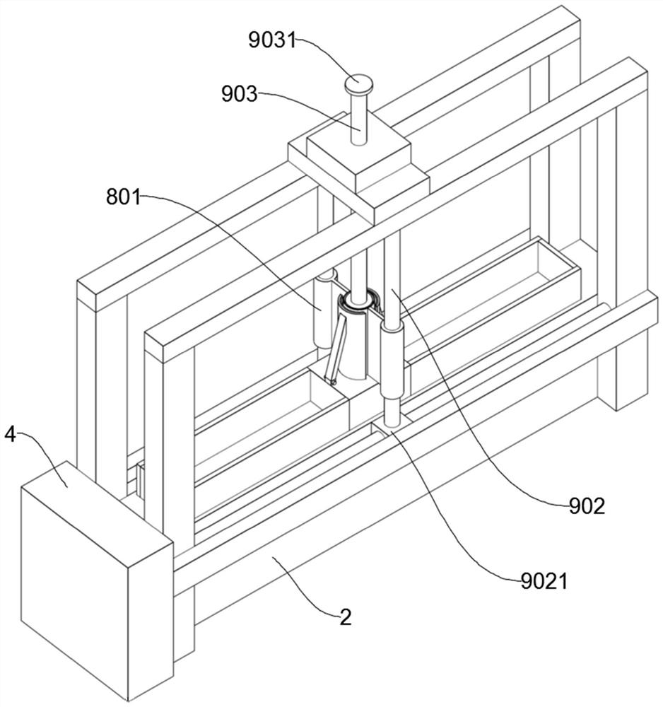 Navel orange brandy raw material processing integrated device