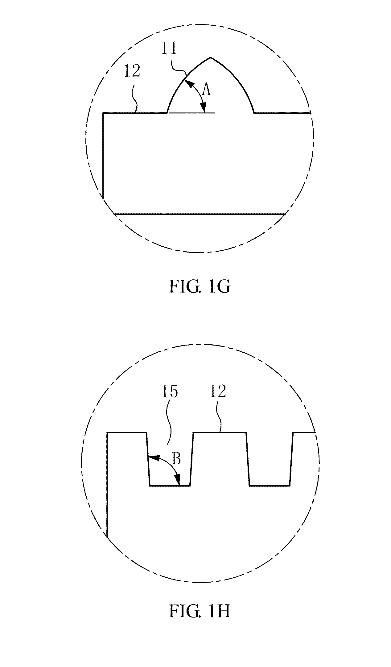 Patterned opto-electrical substrate and method for manufacturing the same