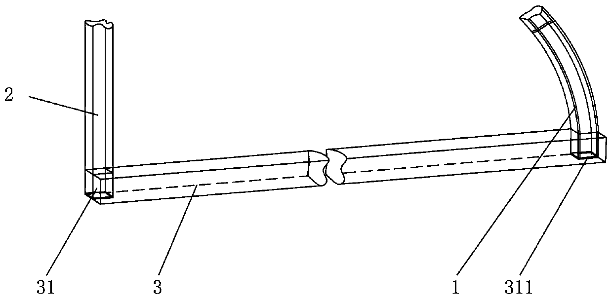 Temporary transverse support and temporary support device of double sidewall heading tunnel, and assembly and disassembly method of temporary support device