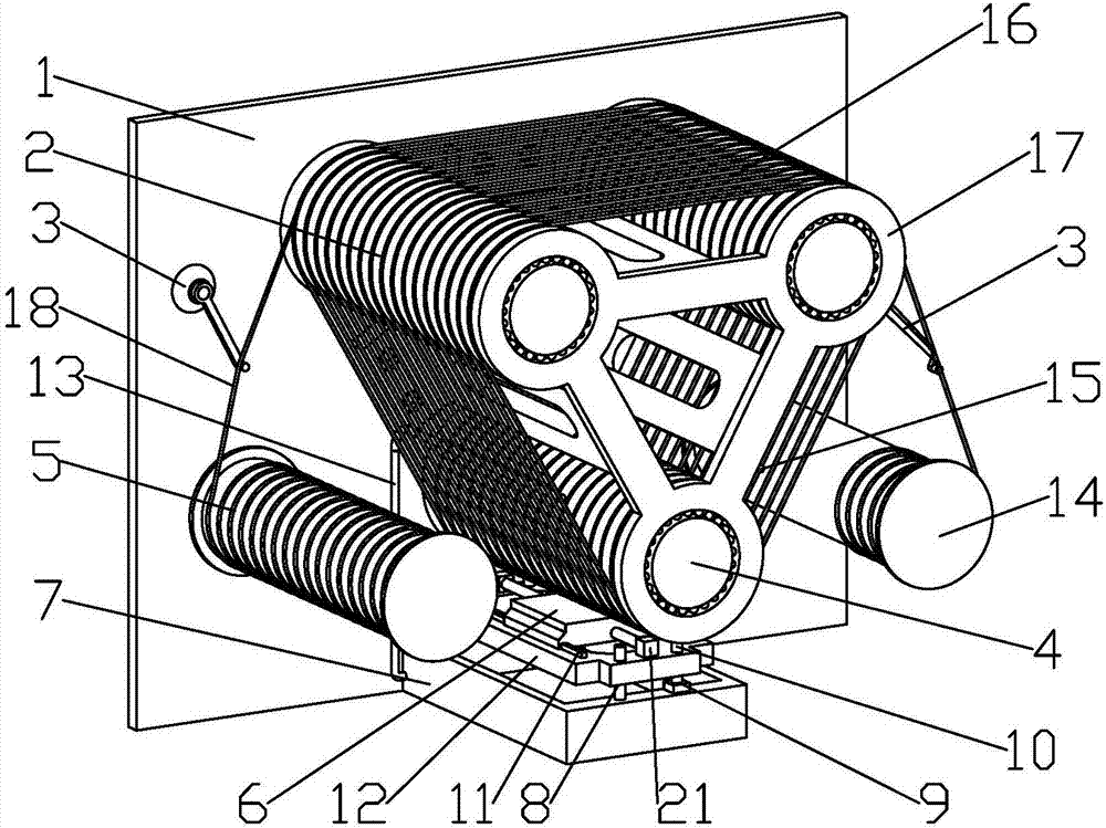 Multi-wire grinding device