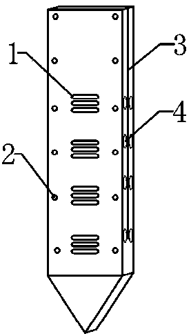 In-situ monitor device for synchronously analyzing physico-chemical property of hyporheic zone and using method thereof