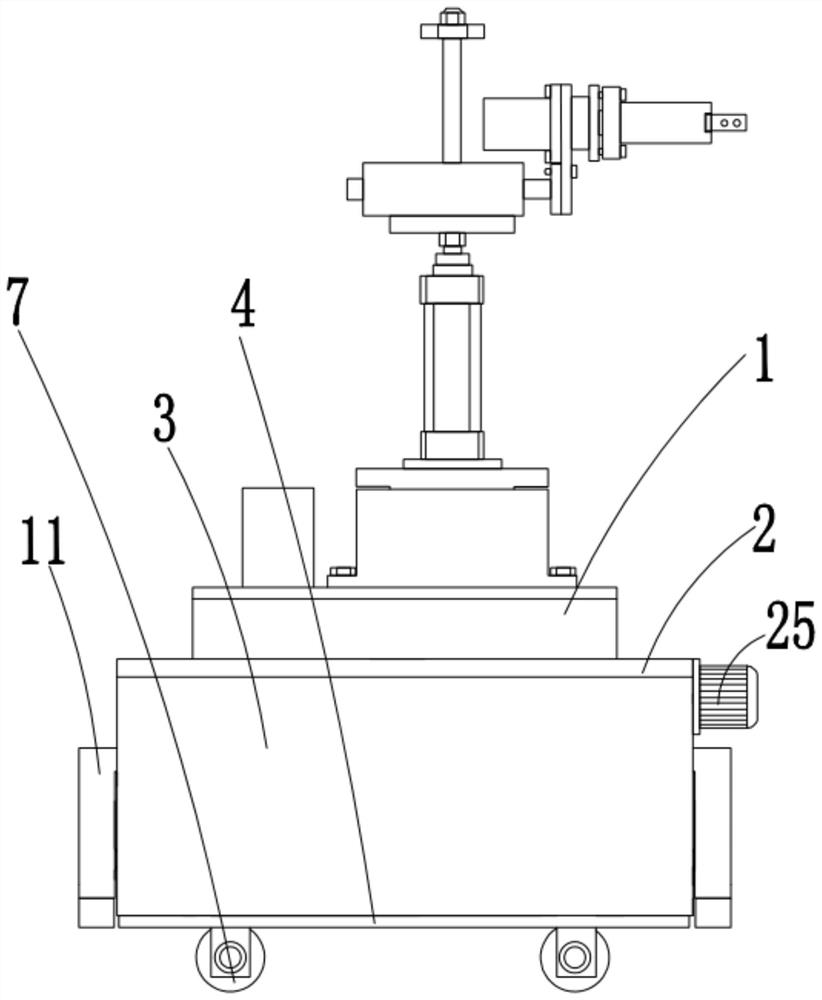 An industrial robot for gear processing