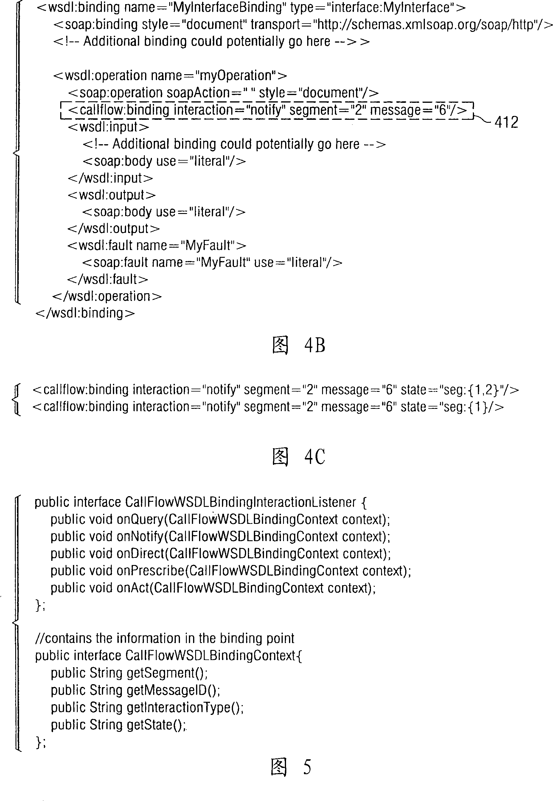 Auto-generation or auto-execution of web service description language call flow implementation