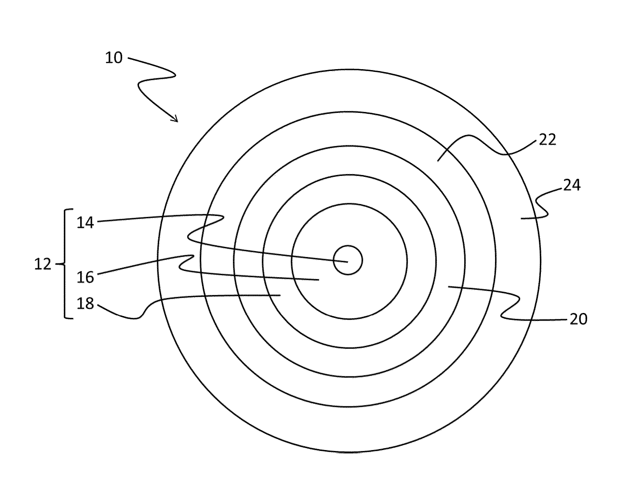 Large effective area fiber with low bending losses