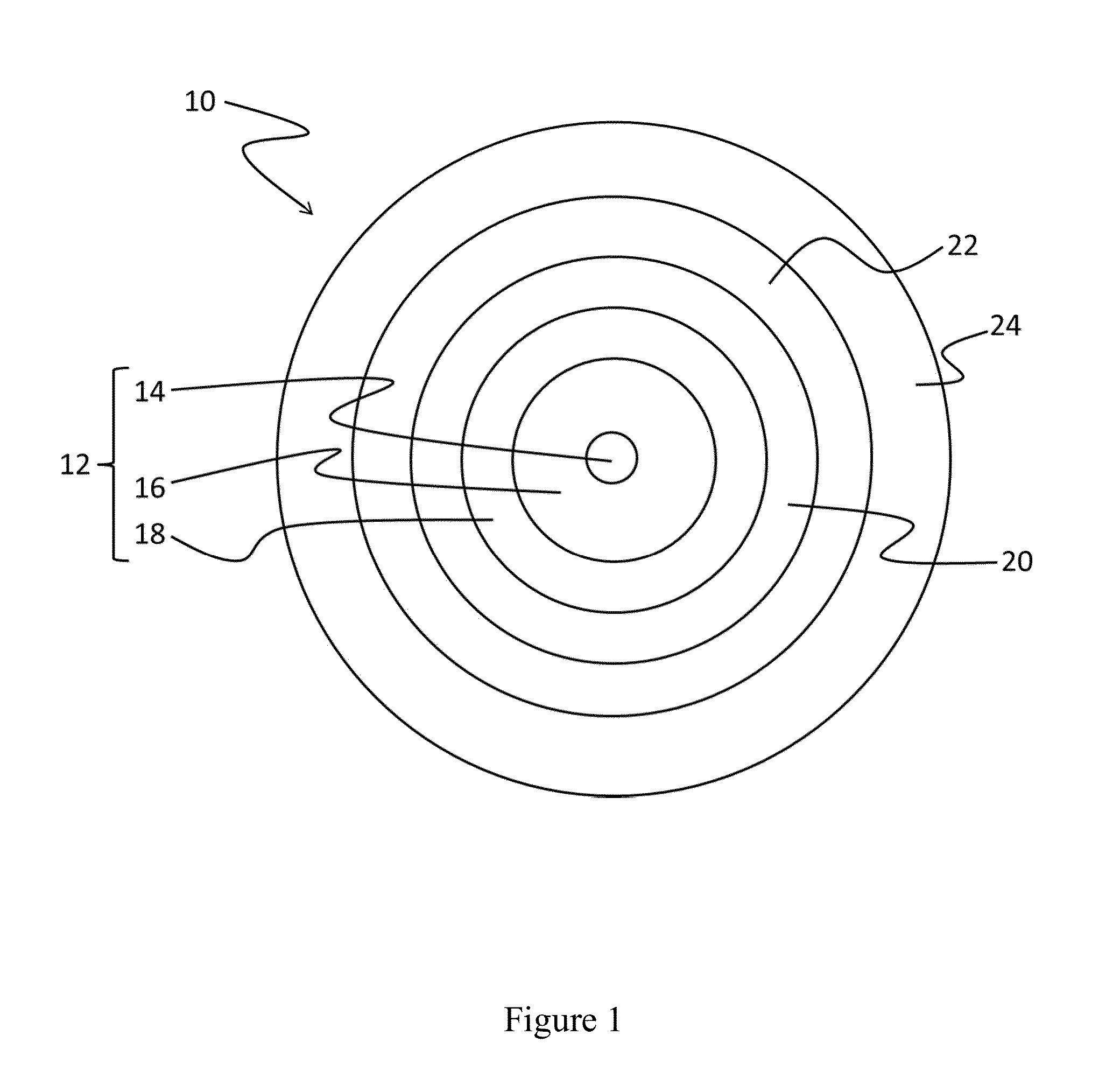 Large effective area fiber with low bending losses