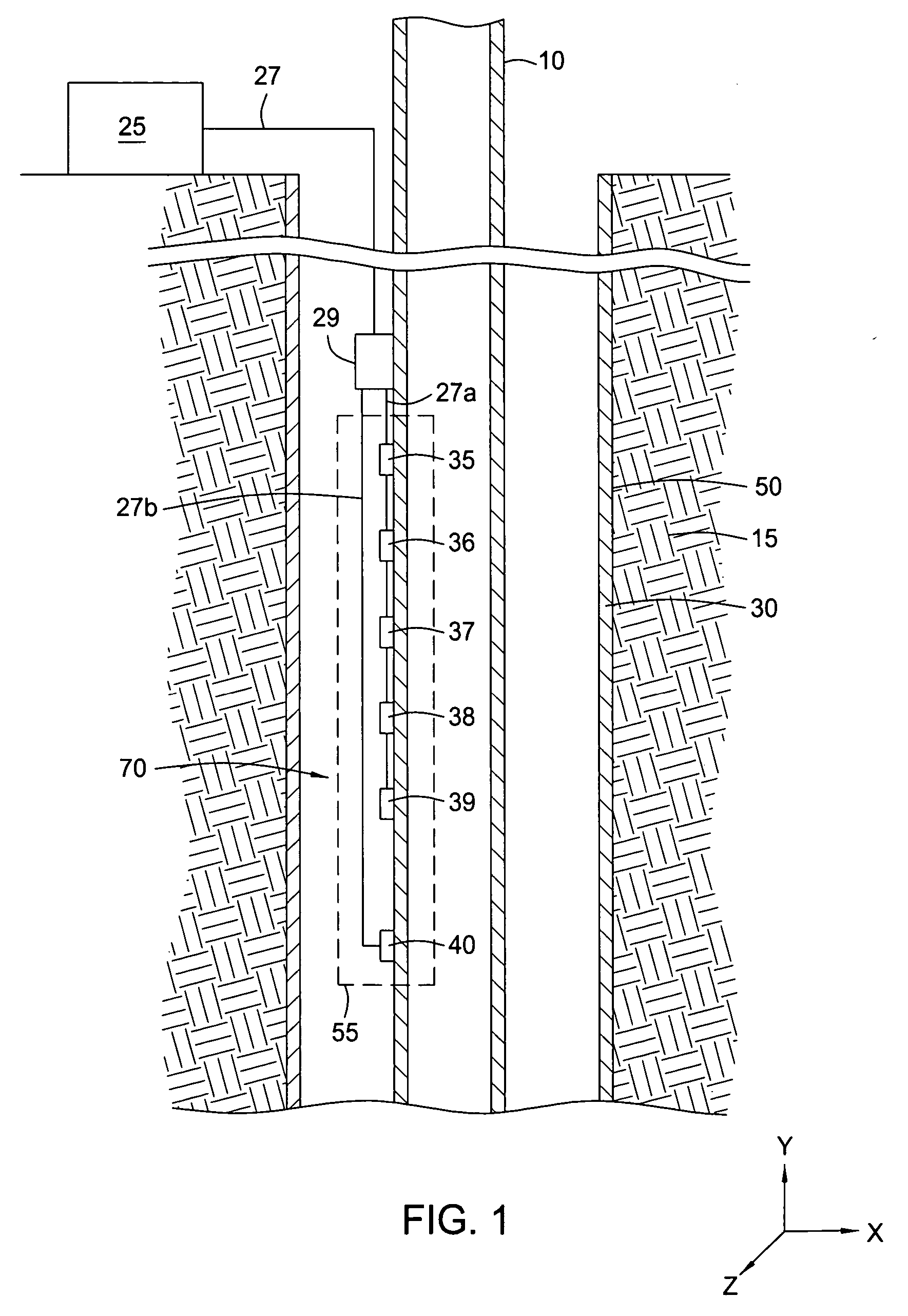 Permanently installed in-well fiber optic accelerometer-based seismic sensing apparatus and associated method