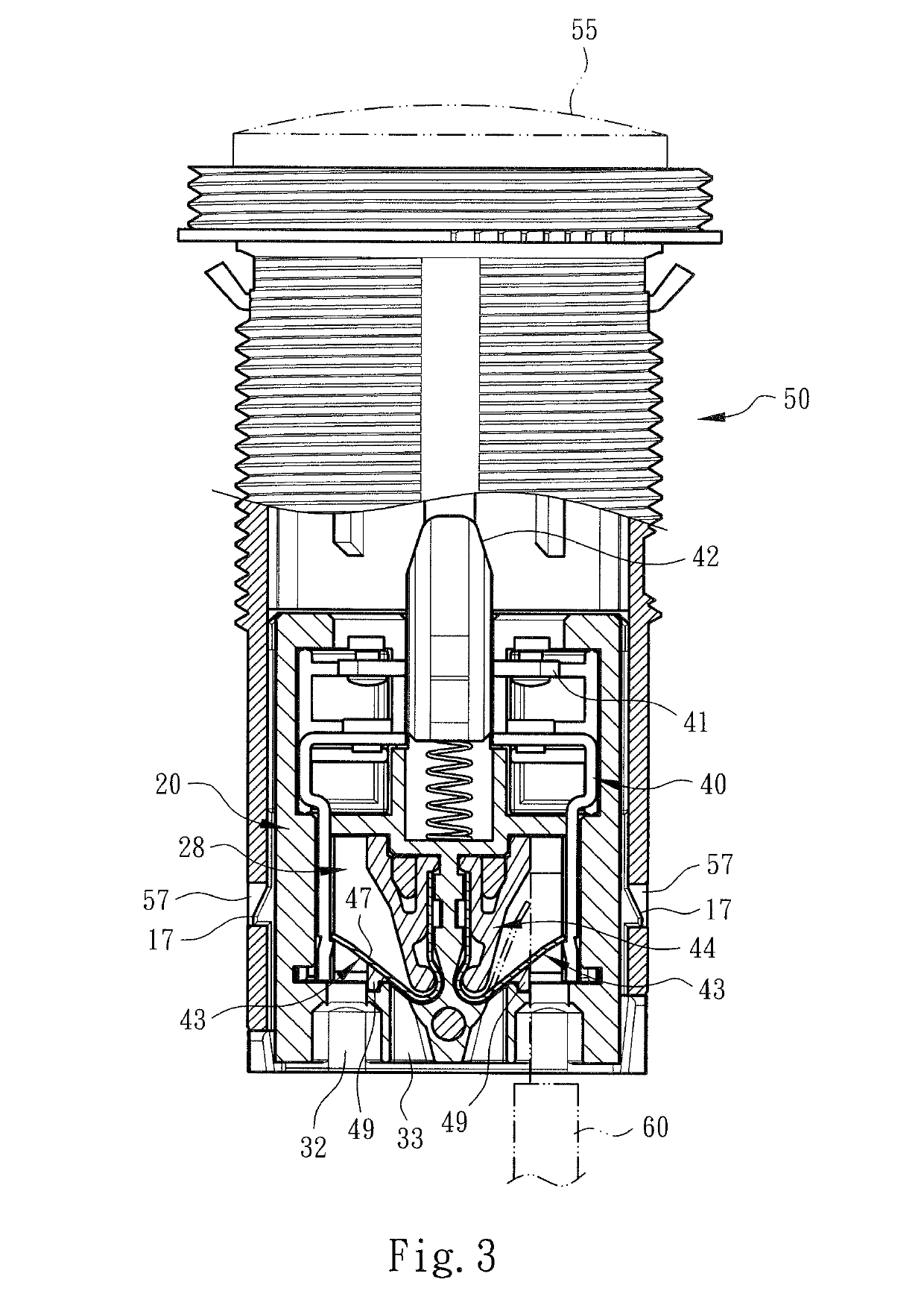 Modularized structure of switch wire connection device