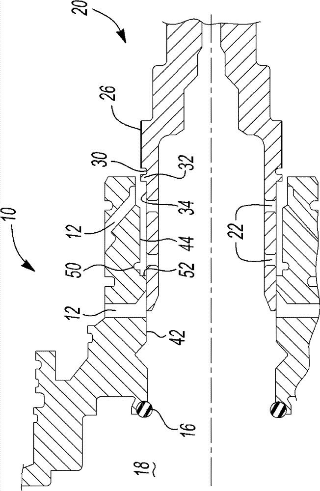 Serrated shaft debris collector