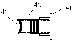 Submillimeter precision ruler for measuring horizontal displacement based on collimation method