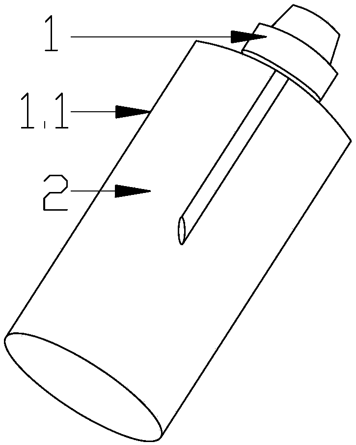 Negative pressure detection device and method for epidural anesthesia