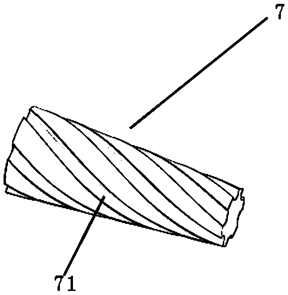 Rotary jet combustion system of ignition chamber type engine