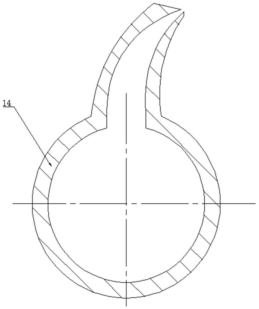 A tower-type photothermal power generation reflector mirror cleaning device