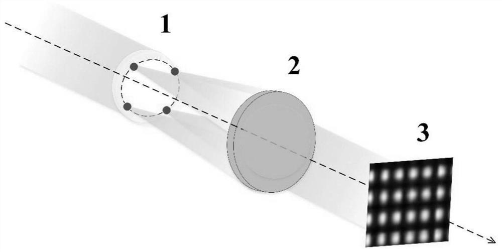 A fast and continuous adjustment method of non-diffractive two-dimensional optical lattice period