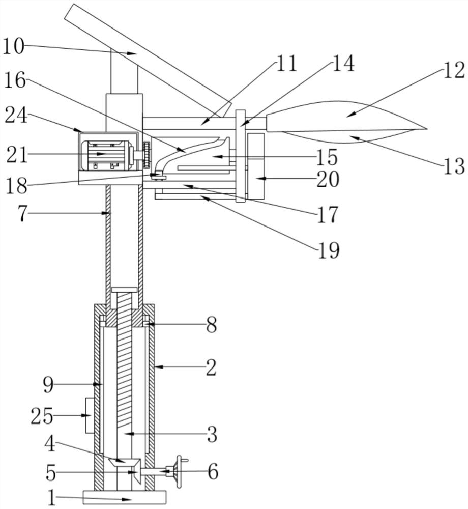 Street lamp with lampshade cleaning function