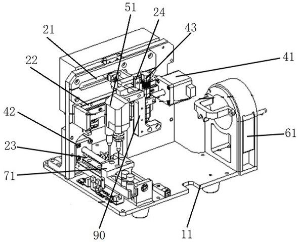 Mass spectrometry system and method based on automatic sampling