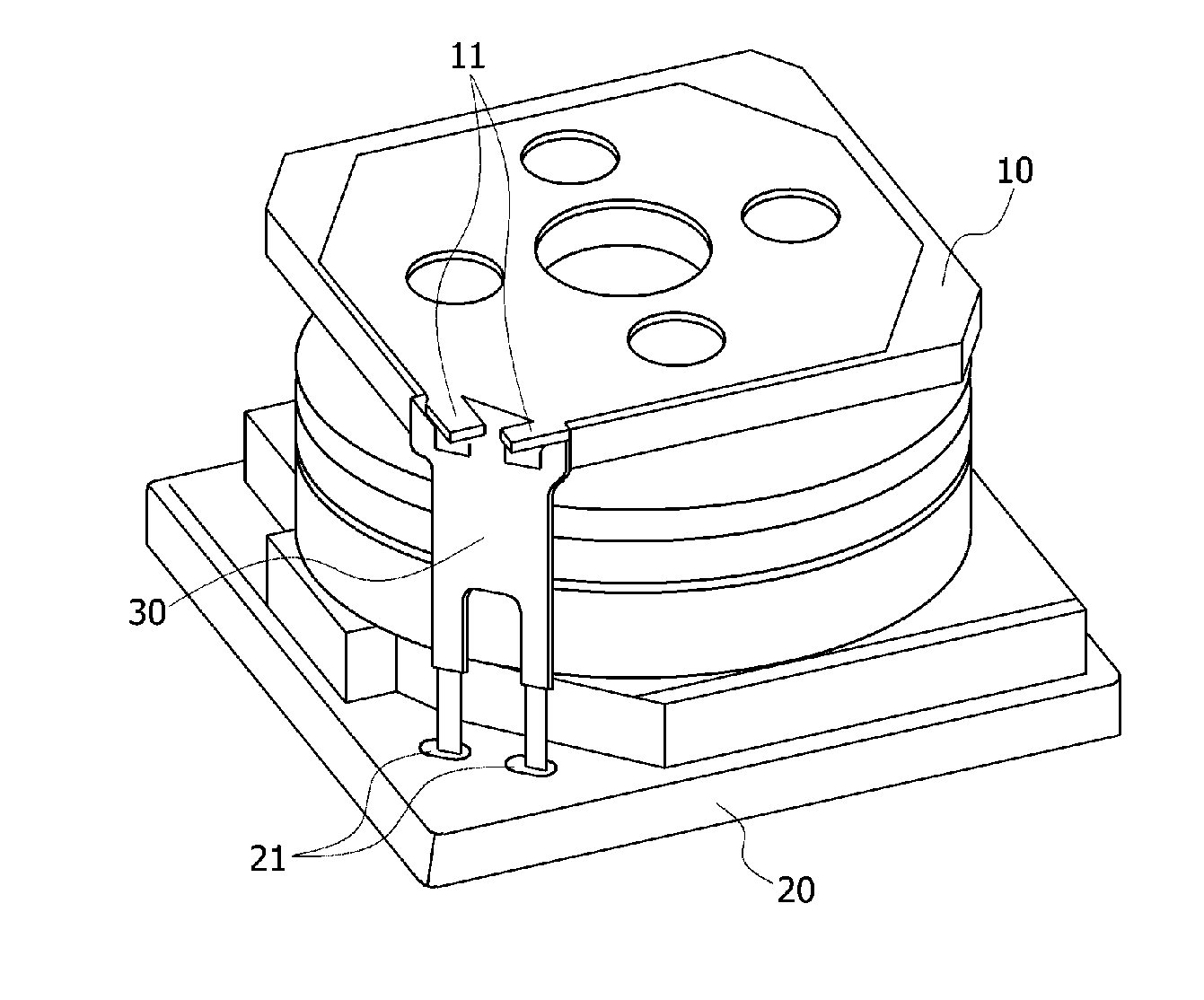 Camera module having MEMS actuator, connecting method for shutter coil of camera module and camera module manufactured by the same method