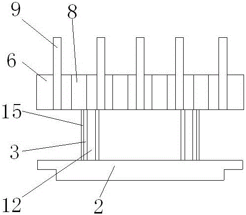 Transformer skeleton with shielding function