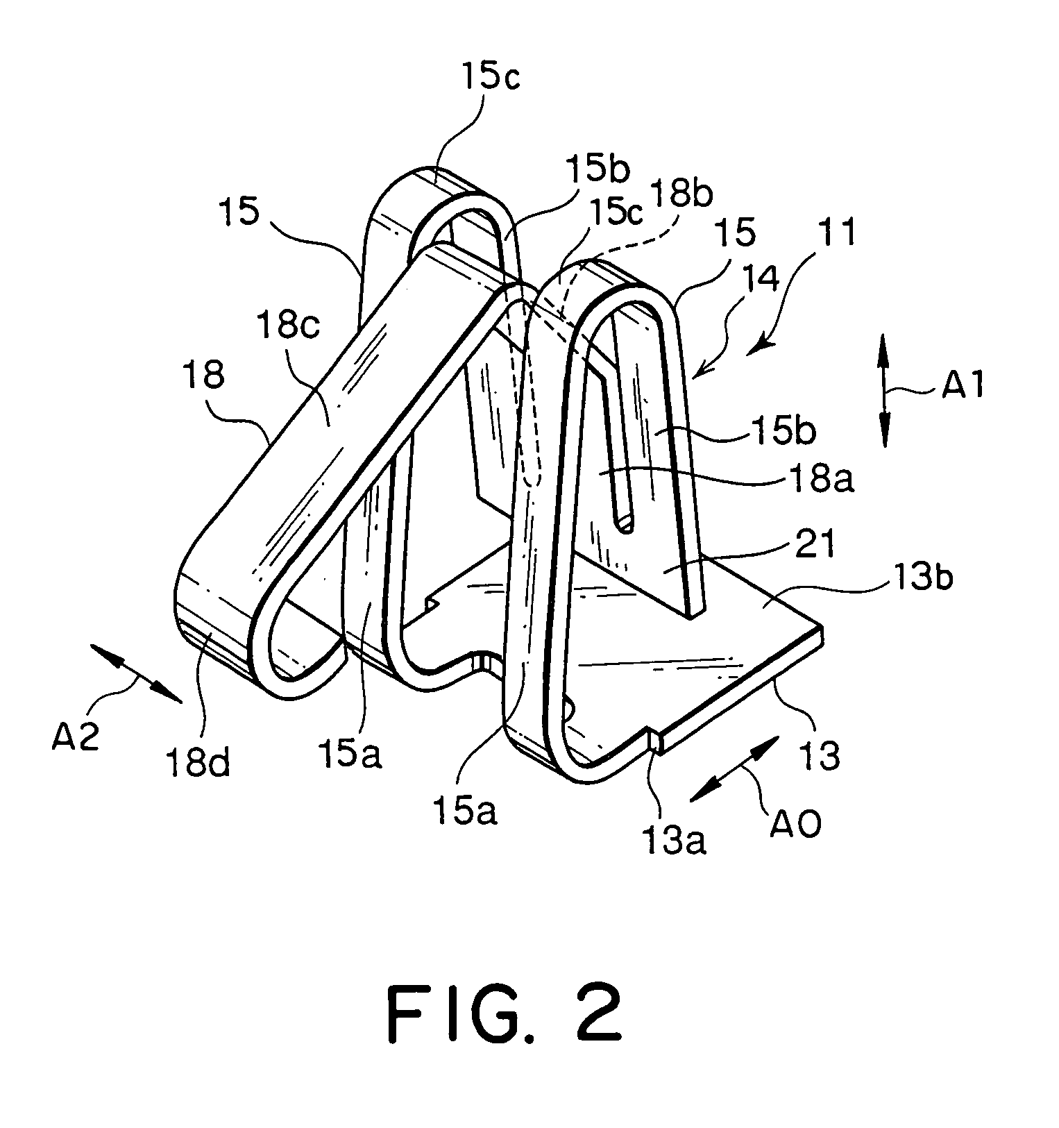 Electrical connector in which a wiping action is carried out in a narrow area