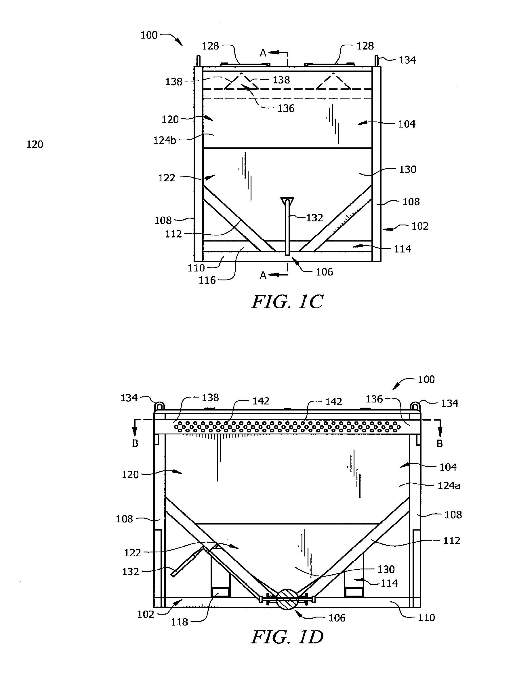 Systems and methods for bulk material storage and/or transport