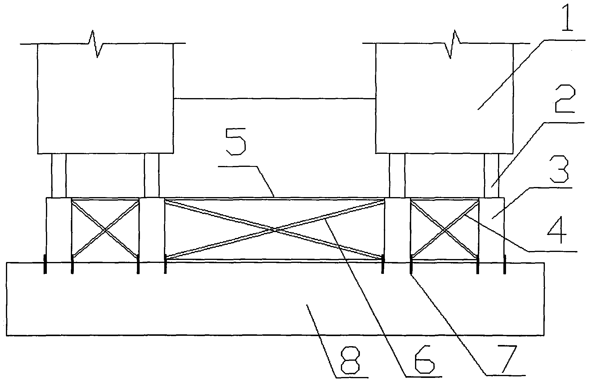 Translation construction method for building