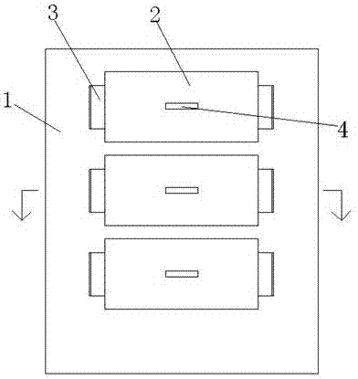 Toolbox structure for electromechanical maintenance