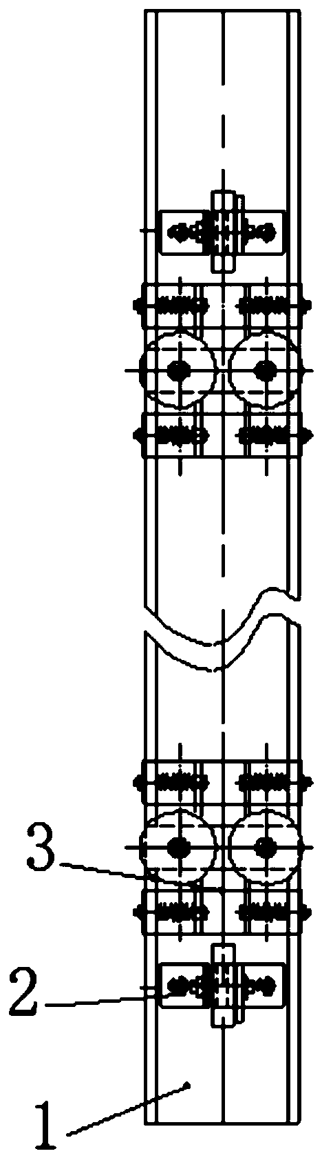 Home lift roller guide shoe and lift car