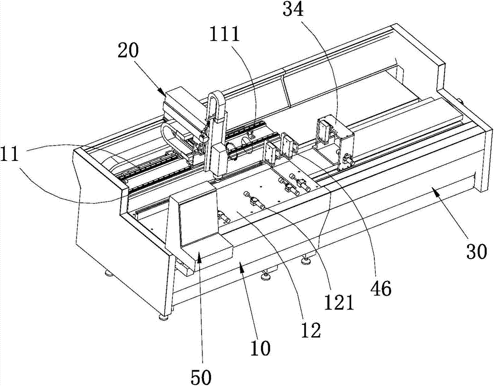 Numerically-controlled drilling and milling machine